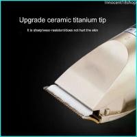 ราคา Innocent18shop ปัตตาเลี่ยนไฟฟ้า ไร้สาย ที่ชาร์จUSB สำหรับตัดผม (1729718714353617298)