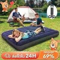 ราคา ขายดี ที่นอนเป่าลม เตียงเป่าลม เตียงลม สีน้ําเงิน ที่นอน มีหลายขนาดให้เลือก (1732065892567058042)