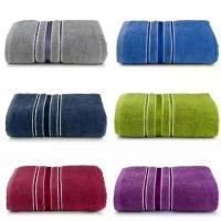 ราคา COD ผ้าเช็ดตัว ผ้าเช็ดตัวผืนใหญ่ คอตตอน 100% ผ้าขนหนู ขนาด 70*140CM (1732268411218397062)