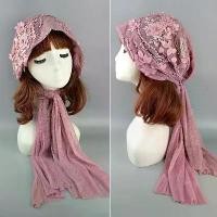 ราคา ผ้าคลุมศีรษะยาว ซุปเปอร์เรียบหรู ปักลูกไม้ ดอกไม้ เหมาะสำหรับชายหาด กันแดด ผ้าพันคอ หมวก ผ้าคลุมศีรษะสำหรับเดินทาง ผ้าคลุมศีรษะ (1732383070855792191)