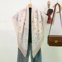 ราคา ผ้าพันคอสี่เหลี่ยมพิมพ์ลาย, แฟชั่น, สำหรับผู้หญิง, ฮิญาบมุสลิม, ผ้าคลุมไหล่, ผ้าเช็ดหน้า, ผ้าพันคอ, ผ้าโพกศีรษะ, ที่คาดผม, ที่คาดผม, 110 ซม. (1732089137536140297)