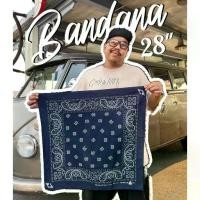 ราคา ผ้าโพกหัว ผ้าพันคอ ผ้าเช็ดหน้าผืนใหญ่ 28 นิ้ว (Bandana scarves cotton.) (1732015408320840878)