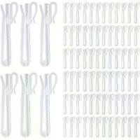 ราคา ตะขอเกี่ยวม่าน พลาสติก 80 ชิ้น ตะขอจีบแบบหนีบปรับได้ ระบบจีบแบบวงล้อ เหมาะสำหรับผ้าม่านหน้าต่าง ผ้าม่าน ประตู และม่านอาบน้ำ ขนาด 85 มม./3.35 นิ้ว (1732092196660086318)