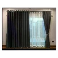 ราคา ผ้าม่านกันแดดกันยูวี 80% สำเร็จรูป คละลาย พร้อมจัดส่ง ผ้าม่าน Curtains (1731223326733272522)