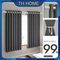 ราคา TH HOME ราคาต่ำสุด ผ้าม่านหน้าต่างกันแสง ผ้าม่าน ผ้าม่านกันแสง ผ้าม่านตาไก่ ม่านตาไก่กันความร้อนและเสียง 99%, ม่านประตู (1732115988552714209)