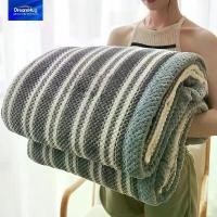 ราคา DreamHug ผ้าห่ม ผ้าห่มนาโน ขนาด3.5ฟุต/5ฟุต/6ฟุต ผ้าห่มขนแกะปะการัง สีล้วนเนื้อผ้านุ่ม ไม่หลุดรุ่ย ฝ้าย ระบายอากาศดี (1732076543592924562)