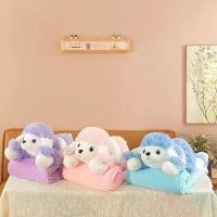 ราคา สินค้าดี สินค้าพร้อมส่ง หมอนผ้าห่ม หมามีขนนุ่ม น้องหมามีขน ผ้าห่ม หมอนผ้าห่มน่ารัก ลายตุ๊กตาน่ารัก (1732420016852862937)