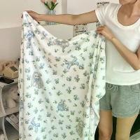 ราคา ผ้าห่ม 5 ฟุต，ผ้าห่มนาโน 4 ฟุต，ผ้าห่มกำมะหยี่ลายดอกไม้สด วัสดุนม เหมาะสำหรับฤดูร้อน เครื่องปรับอากาศ ผ้าห่ม ผ้าคลุมไหล่ เหมาะสำหรับโซฟา ผ้าห่มกำมะหยี่ทุกฤดูกาล สไตล์ Ins (1732317106245633806)