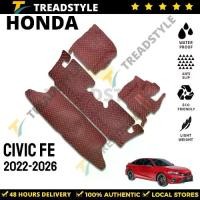 ราคา โรงงานผลิตในไทย 6D HONDA CIVIC FE 2022-2026 พรมรถยนต์ พรมปูพื้นรถยนต์ Honda พรม Civic FE (1731034788487203591)