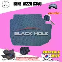 ราคา Benz W220 S350 Long Wheelbase ช่วงยาว1999-2005 Sedan ถาดท้ายรถW220 S55 S65 S280 S320 S350 S500 S600 พรม2ชั้นแบบรูรังผึ้ง (1730393510779784027)