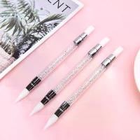 ราคา ปากกาแกะสลักซิลิโคนสำหรับเพ้นท์เล็บ 2 หัว เครื่องมือทำเล็บ ภาพวาด DIY 1 ชิ้น (1732053462437365139)