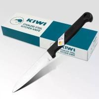 ราคา มีดหั่นปลายแหลม ด้ามดำ มีดKiwi ตรากีวี มีดกีวี 194 มีดทำครัว มีดปลอกผลไม้ มีดสแตนเลส ยกกล่อง 12ชิ้น ราคาสุดคุ้ม (1732251585688930076)