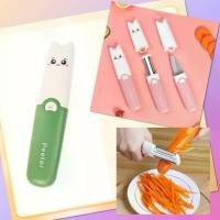 ราคา 【จัดส่งจากประเทศไทย】 ❤ มีด ปอกผลไม้ 3 in 1 มีดพกพา มีดทำครัว ปอกเปลือก หั่นเนื้อ คม ขูดมะละกอ เกรดพรีเมี่ยม ❤ (1732052752190244272)