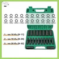 ราคา HK ลูกบล็อก ลูกบล็อกยาว ลูกบล็อกลม ลูกบล็อกยาว10/20PCS หกเหลี่ยมด้านใน ปลอกประแจ ชุดลูกบล็อกยาว ชุดบล็อก ชุดประแจไฟฟ้า ลูกบล็อคลมยาว ลูกบล็อกดำ 1/2'' 4หุน ตัวยาว บล็อกยาว ชุดบล็อ (1732214858407380097)