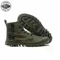 ราคา รองเท้าบูท PALLADIUM สีเขียว แฟชั่น สำหรับผู้ชายและผู้หญิง สไตล์ลำลอง มีตัวอักษร ไซส์ 35-45 (1732303798895871786)