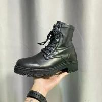 ราคา รองเท้ามือสอง รองเท้าบูท หนังดำด้าน ไซร์ 39 แนะนำ (1732210587694892248)