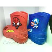 ราคา 【จัดส่งทันที】 รองเท้าบูท เด็ก Marvel Spiderman Captain America ลิขสิทธิ์แท้! (1732310138799359128)