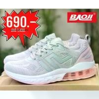 ราคา BAOJI รองเท้าผ้าใบ ชมพูเทา ขายดี (1732122722162870253)