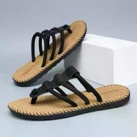 ราคา รองเท้าแตะลำลอง รองเท้าแตะเชือกป่าน ฤดูร้อน ดีไซน์สายเดียว (1732366129799529551)