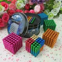 ราคา ลูกบอลแม่เหล็กนีโอไดเมียชนิดบรรจุกล่อง สีสันสดใส ลูกบอล Bucky ลูกปัดแม่เหล็ก ลูกบาศก์มายากล บล็อกแม่เหล็กสี่เหลี่ยม รุ่นการ์ตูน (1732283754043115436)