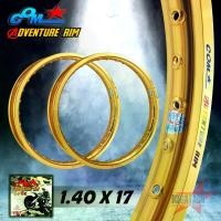 ราคา 【จัดส่งจากประเทศไทย】 ล้อ COM 1.40 X 17 Adventure Rim ขอบเรียบ วงล้อคอม ล้อขอบ17 ล้อคอมดาว ขนาด 1.40 ขอบ 17 ล้อคอม ของแท้ วงล้ออลูมิเนียม ขอบ 17 ล้อมอเตอร์ไซค์ ล้อขอบ17 ล้อมอไซค์17 มอไซค์ (173234556595