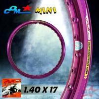ราคา ☆ล้อ COM MINI 1.40 X 17 ขอบยก จำนวน 1 วง วงล้อคอม ขนาด 1.40 ขอบ 17 ของแท้ การันตีของแท้ 100% วงล้ออลูมิเนียม❆ (1731907728347006495)