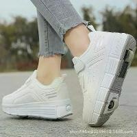 ราคา รองเท้า Heelys สำหรับเด็ก สไตล์ใหม่ รองเท้าสเก็ตล้อสองล้อ สำหรับเด็กชายและเด็กหญิง มีล้อ รองเท้า 4 ล้อ (1731765493224801439)