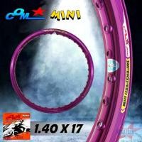 ราคา ล้อ COM MINI 1.40 X 17 ขอบยก จำนวน 1 วง วงล้อคอม ขนาด 1.40 ขอบ 17 ของแท้ การันตีของแท้ 100% วงล้ออลูมิเนียม (1731237250859107351)