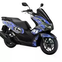 ราคา Hugsticker สติ๊กเกอร์ติดรถ สติ๊กเกอร์ PCX 150/PCX 160 ลายไฟ (Arai Fire) (1731722189380094121)