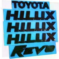 ราคา ชุดสติกเกอร์โลโก้, 5 ชิ้น, สีดำมันวาว, สติ๊กเกอร์ 3 มิติ, สำหรับ Toyota Hylux Revo, ชุดสติกเกอร์โลโก้, เหมาะสำหรับ Toyota Hilux REVO (1732225113194267731)