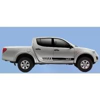 ราคา สติ๊กเกอร์ติดรถ Mitsubishi L200, ลายข้าง / กราฟิก / สติ๊กเกอร์, สติ๊กเกอร์, ชุด TRITON 4x4 (1732320545165642332)