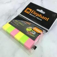 ราคา [COD] (USP)ถูกที่สุด ELEPHANT กระดาษอินเด็กซ์ โพสอิท สติ๊กเกอร์ นีออน ขนาด12x50มม แพ็ค6แถว บรรจุ 1แพ็ค/12แผง (1732252608416679802)