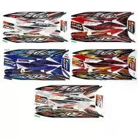 ราคา สติ๊กเกอร์ คลิก110คาบู Click 2007รุ่น 4 สีดำ/แดง/น้ำเงิน/ขาว/เงิน เคลือบเงา Honda Click110/Clickคาบู (1732107999069898600)