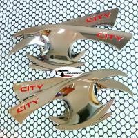 ราคา HONDA CITY 2020 2021 2022 ฮอนด้า ซิตี้ CITY HATCHBACK / CITY e:HEV 4 ประตู 5 เบ้ารองมือเปิดประตู 4 ชิ้น โลโก้แดง kaca kereta สติ๊กเกอร์ แต่ง รถ (1732111013321475493)