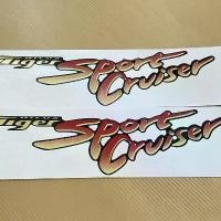 ราคา สติ๊กเกอร์* Sportcruiser D4D ติดข้างท้ายกระบะ Toyota Hilux Tiger D4D ปี 2002 ราคาต่อคู่ มี 2 ชิ้น สินค้าที่ขายดีที่สุดของเดือนนี้ (1732319103481841471)