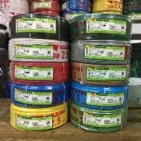 ราคา สายไฟ THW 2.5 sq.mm. ยาซากิ YAZAKI 100 เมตร สายแข็ง แกนเดียว ทองแดง มี สี (1732238003892487177)