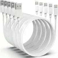 ราคา สายชาร์จ iPhone, สาย USB Lightning to, 3/5 แพ็ค, สายไฟ 3.3/6.6 ฟุต, MFI, เหมาะสำหรับ iPhone, สายชาร์จ USB, เข้ากันได้กับ iPhone 14 13 12Pro/Pro Max/Xs Max XR X 8 7 6 5 Plus SE (1731814936851548121)