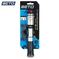 ราคา Beto MP-036 - ปั๊มยางมือขนาดเล็ก ส้อม เครื่องเติมลมพร้อมเกจวัดแรงดัน 300 PSI แรงดันสูง/Valume สำหรับจักรยาน (1729744897736542576)