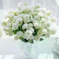 ราคา ดอกไม้ประดิษฐ์ การจัดดอกไม้ บ้าน กุหลาบขนาดเล็ก 15 หัว 5 ส้อม เหมาะสำหรับตกแต่งอุโมงค์งานแต่งงานและคริสต์มาส พวงมาลัย เครื่องประดับ ช่อ ดอกไม้ สด (1731375546709673122)