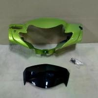 ราคา หน้ากาก รุ่น เวฟ 125i รุ่นไฟเลี้ยวบังลม สี เขียว แฟริ่ง คอนโซลหน้า พร้อม บังไมล์ (1731958342404506849)