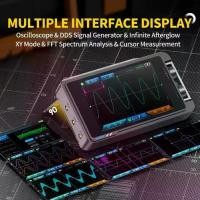 ราคา OSCILLOSCOPE ดิจิตอลแบบใช้มือถือ, DS215H, หน้าจอ HD 50MHZ, พร้อมช่องเครื่องกำเนิดสัญญาณ (1731817374072079888)