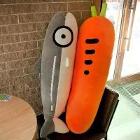 ราคา หมอนอิง สไตล์ปลาแซลมอน ตุ๊กตากระบะนอน ของขวัญวันเกิด เหมาะสำหรับเด็กหญิงและแฟน หมอนใบยาว (1730512175964981671)