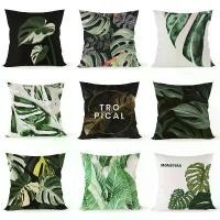 ราคา COD หมอนอิง ลายใบไม้ด่าง หมอนอิงโซฟา ผ้าไมโครป้องกันไรฝุ่น บรรจุใยสังเคราะห์โพลีเกรดA โรงงานผลิตเองคุณภาพดี ไม่อับชื้น (1731923912782743527)