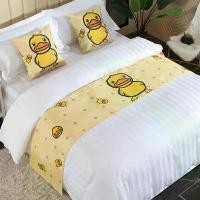 ราคา ผ้าขนหนูเตียง ลายการ์ตูนเป็ดน้อยสีเหลือง น่ารักและน่ารัก ปลอกหมอนอิง หมอนอิง ตกแต่งสต็อกหางแกนหมอน (1730305345678838588)