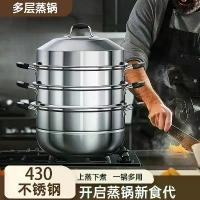 ราคา หม้อนึ่งสแตนเลส ครัวเรือน สามชั้น หนา สองชั้น หนาพิเศษ เหมาะสำหรับขนมปัง หม้อหุงความร้อนหลายชั้น หม้อซุปอเนกประสงค์ ชั้นวางหม้อนึ่ง หม้อ ต้มไข่ camel หม้อ เบอร์ 45 หม้อ ก๋วยเตี๋ยว เล็กๆ (1731715878403