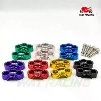 ราคา ประกับตุ๊กตาแฮนด์ (พร้อมน็อต 4 ตัว) PCX Zoomer x / ตุ๊กตาแฮนด์ สำหรับแฮนด์โชว์ ขนาด 22 มิล มอเตอร์ไซค์ Motorcycle คําแนะนําผลิตภัณฑ์ใหม่ของเดือนนี้ อะไหล่ เเต่ง มอไซค์ พัก เท (1732075979182016292)