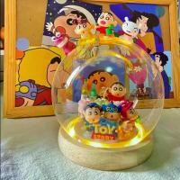 ราคา โคมไฟกลางคืนการ์ตูน Shinchan, ของขวัญสร้างสรรค์, โคมไฟแก้ว Shinchan, โคมไฟคริสตัล, โคมไฟ Mario, เหมาะสำหรับเป็นของขวัญสำหรับคู่รัก, โคมไฟคริสตัล ไม่รับประกัน อัลลูมิเนียม ไฟแบบพก (1732384567110239619)