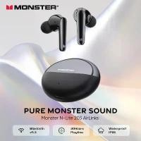 ราคา Monster N-Lite 203 Airlinks TWS หูฟังบลูทูธ, สเตอริโอ HD โทร หูฟังไร้สาย, กันน้ำ IPX6, หูฟังกีฬา พร้อมไมโครโฟน (1731037058458224663)