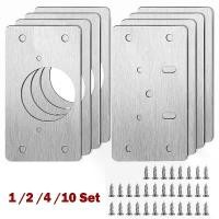 ราคา จานเชื่อมต่อบานพับ, วัสดุสแตนเลส, สำหรับซ่อมตู้เฟอร์นิเจอร์และลิ้นชัก, เครื่องมือติดตั้งสำหรับซ่อมโต๊ะ, ฮาร์ดแวร์, มีให้เลือก 1/2/4/10 คู่, [COD] (1732031929275352868)