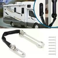 ราคา ล็อคโซ่ประตูสแตนเลส, 1 ชิ้น, สลักหนาป้องกันการโจรกรรม, เหมาะสำหรับ RV และความปลอดภัยในบ้าน, ฝาครอบล็อคกลอน, ฮาร์ดแวร์ DIY, ล็อคประตู RV ในครัวเรือน (1732208032385632227)